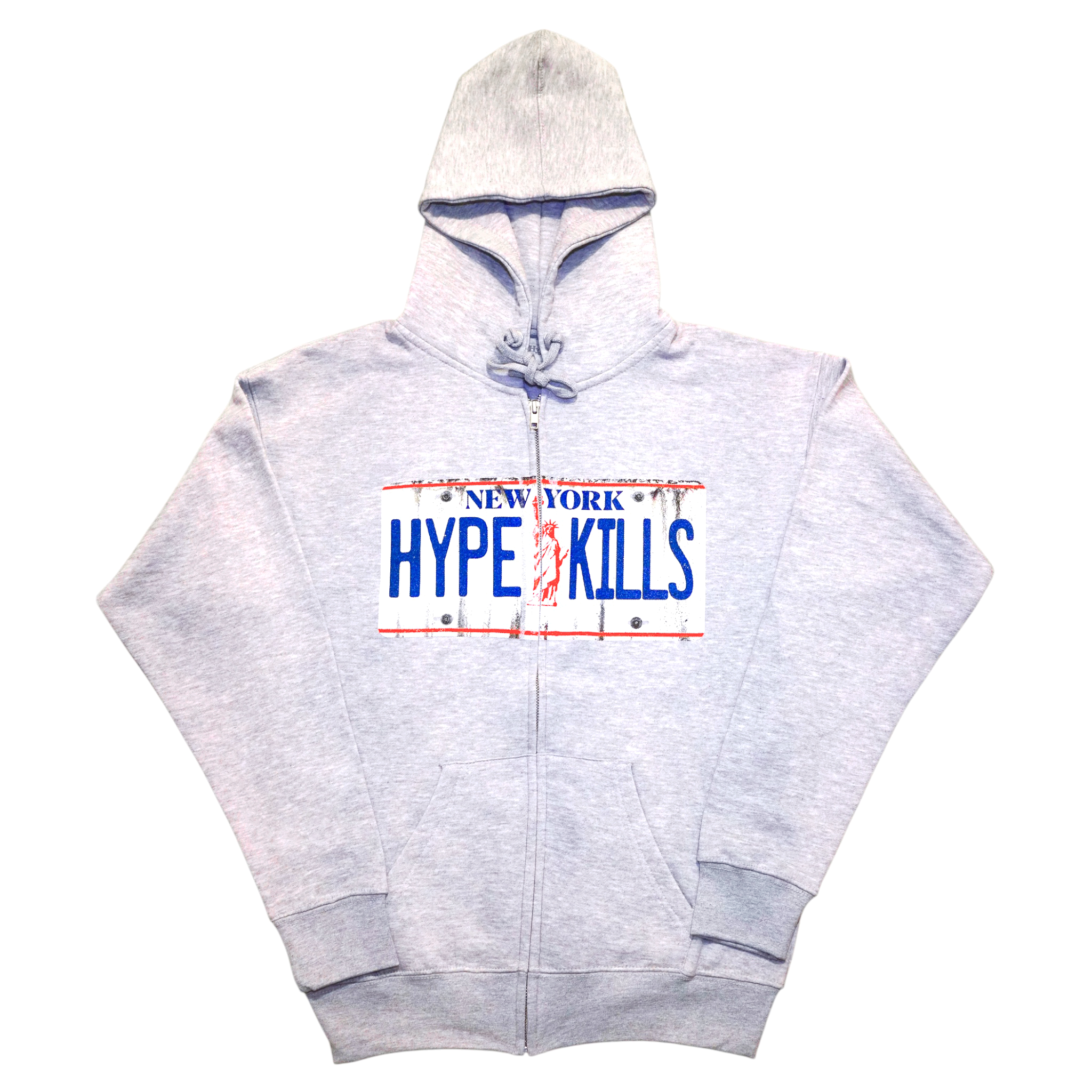 HYPE-09 double zip frill hoodie パーカー M 美品】hype double zip frill hoodie gray - メルカリ