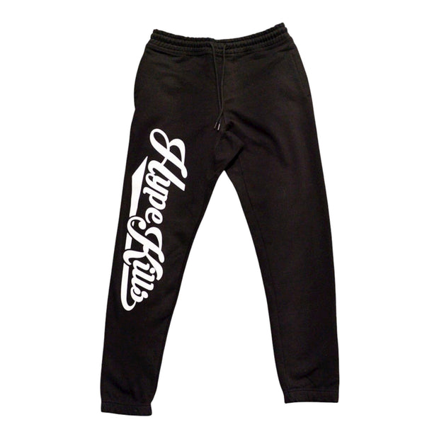 Classic Script Joggers (Black)