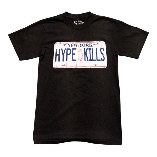 NY License Plate Shirt (Black)