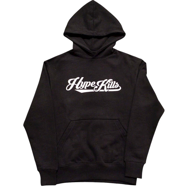 Classic Script Hoodie (Black)