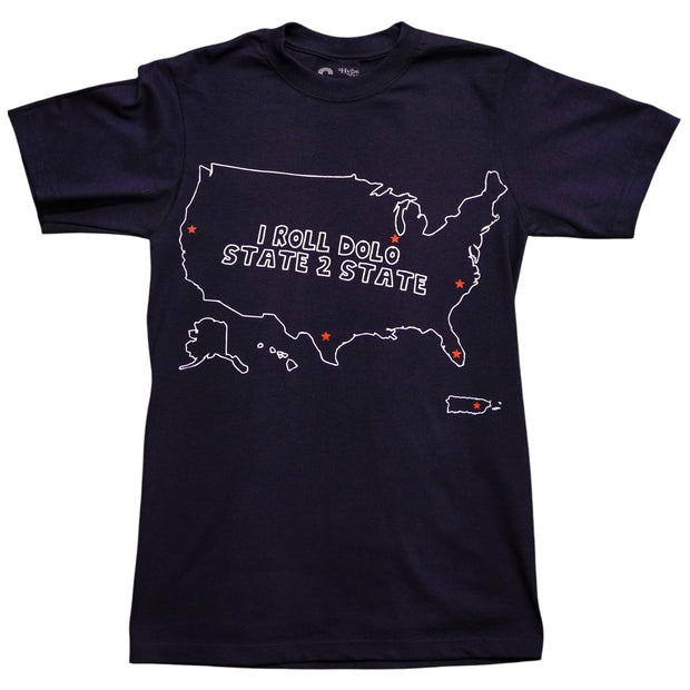 State to State Shirt (Navy)