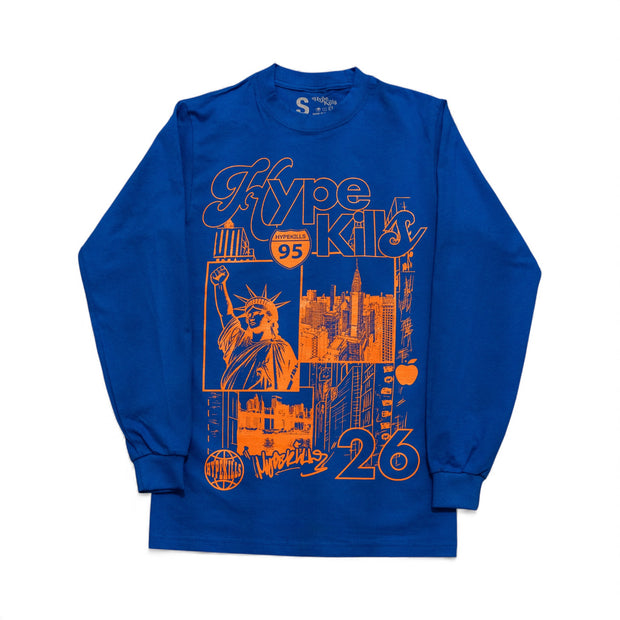 Home Base L/S Shirt (Royal Blue)