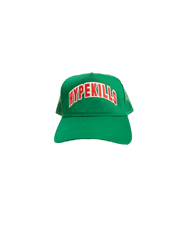 Arch Logo Trucker Hat (Green) - [HypeKills]