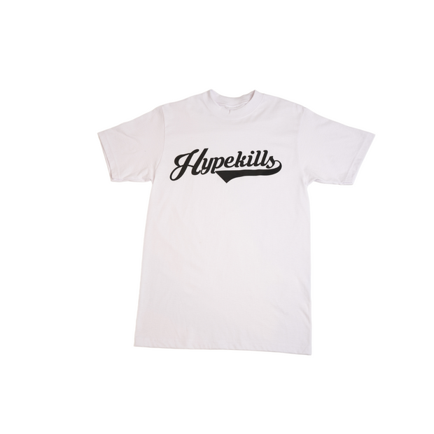 Script Logo Shirt (White) - [HypeKills]